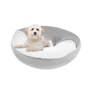 SHAVI Small Pet Beds w/ Hooded Cover Removable Anti-Slip Bottom 20 inches‎ Small